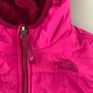 North Face Toddler Girl Reversible Winter Jacket
